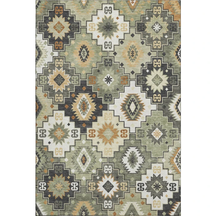 Addison Mayfield Green AMF2123 2ft. 3in. x 7ft. 6in. Rect. Rug