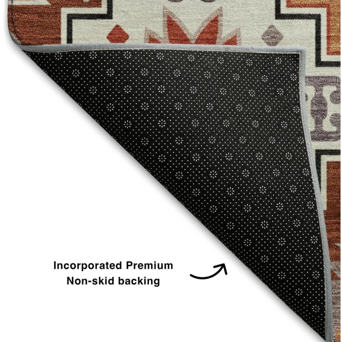 Addison Mayfield Orange AMF2123 2ft. 3in. x 7ft. 6in. Rect. Rug