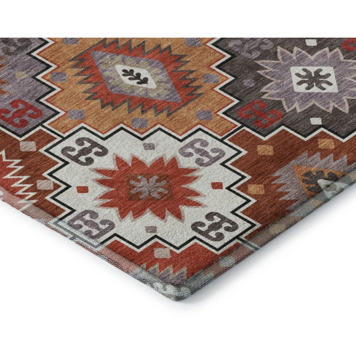 Addison Mayfield Orange AMF2123 2ft. 3in. x 7ft. 6in. Rect. Rug