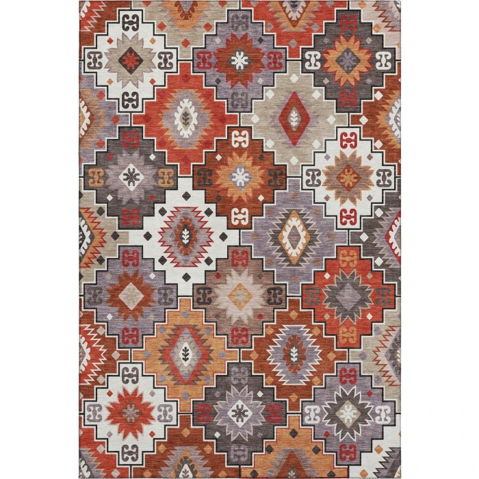 Addison Mayfield Orange AMF2123 2ft. 3in. x 7ft. 6in. Rect. Rug