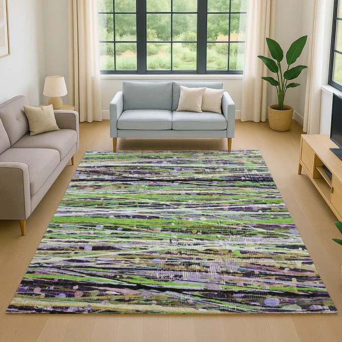 Addison Mayfield Green AMF2125 9ft. x 12ft. Rect. Rug