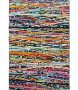 Addison Mayfield Orange AMF2125 8ft. x 10ft. Rect. Rug