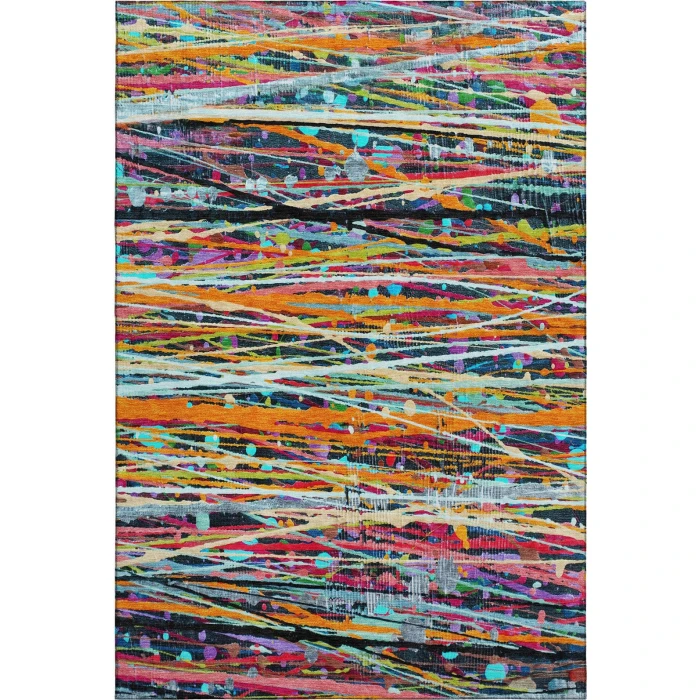 Addison Mayfield Orange AMF2125 2ft. 3in. x 7ft. 6in. Rect. Rug
