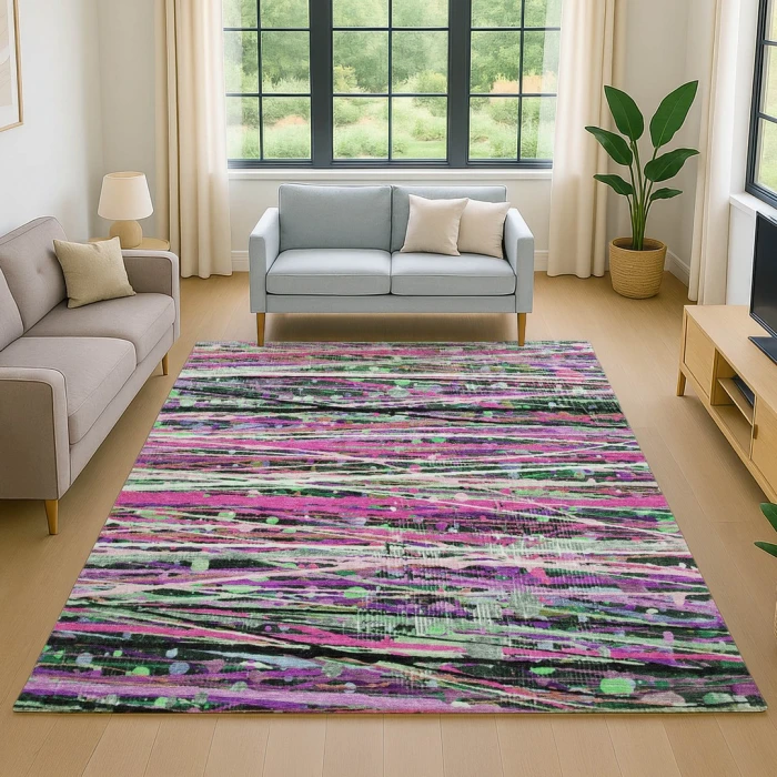Addison Mayfield Pink AMF2125 5ft. x 7ft. 6in. Rect. Rug