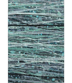 Addison Mayfield Teal AMF2126 9ft. x 12ft. Rect. Rug