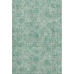 Addison Mayfield Teal AMF2128 - 8ft. Round Rug
