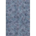 Addison Mayfield Blue AMF2128 - 8ft. Round Rug