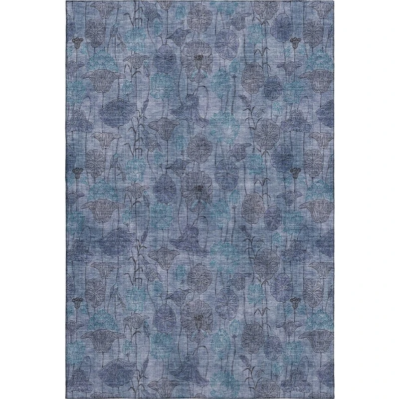 Addison Mayfield Blue AMF2128 9ft. x 12ft. Rect. Rug