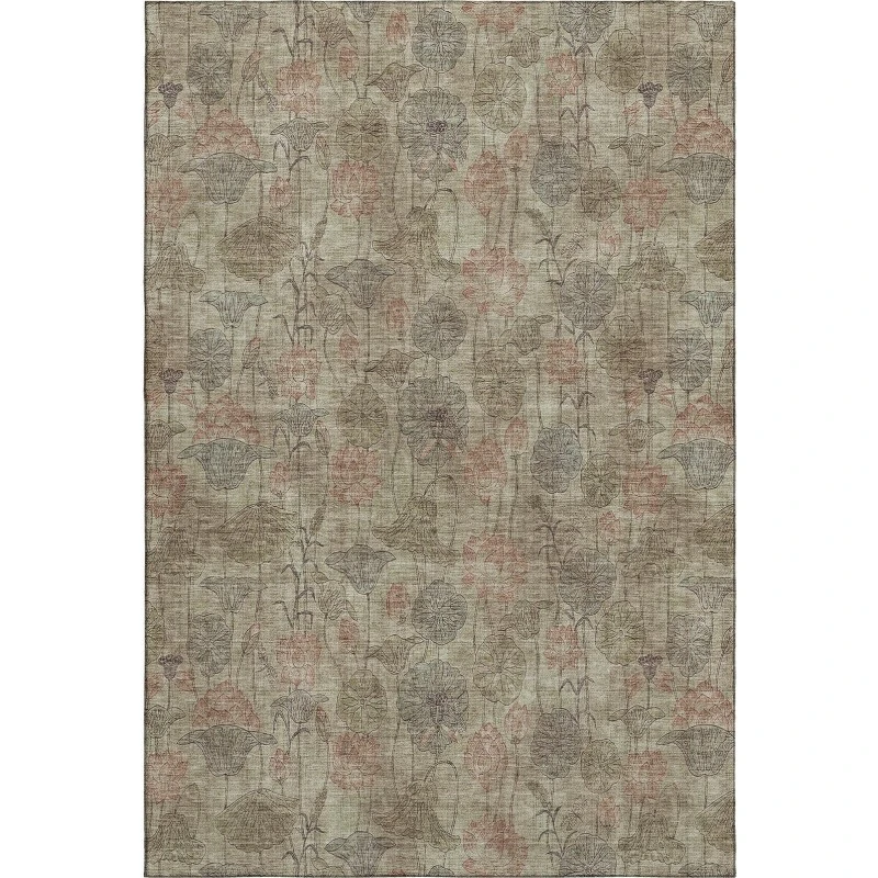 Addison Mayfield Brown AMF2128 9ft. x 12ft. Rect. Rug