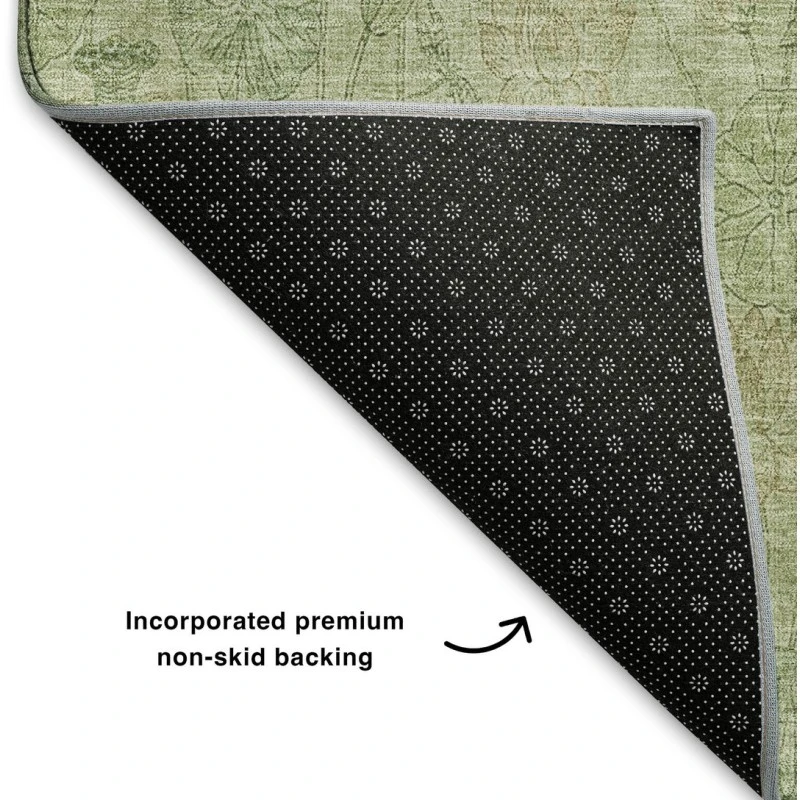 Addison Mayfield Green AMF2128 - 8ft. Round Rug