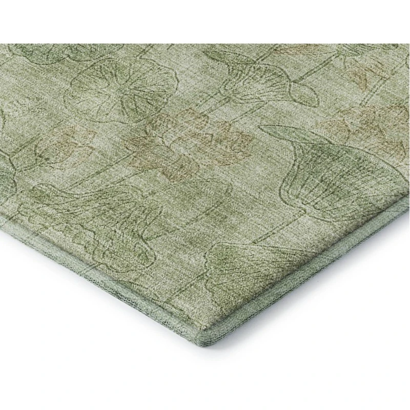 Addison Mayfield Green AMF2128 - 8ft. Round Rug