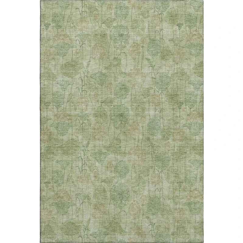 Addison Mayfield Green AMF2128 - 8ft. Round Rug