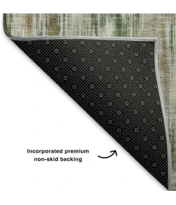 Addison Mayfield Brown AMF2129 - 8ft. Round Rug