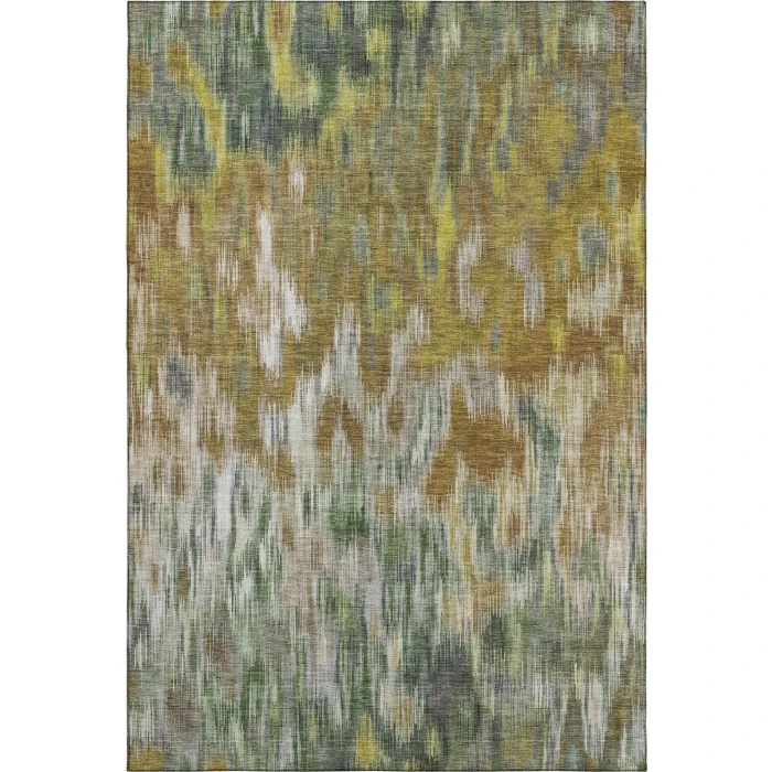 Addison Mayfield Brown AMF2129 - 8ft. Round Rug