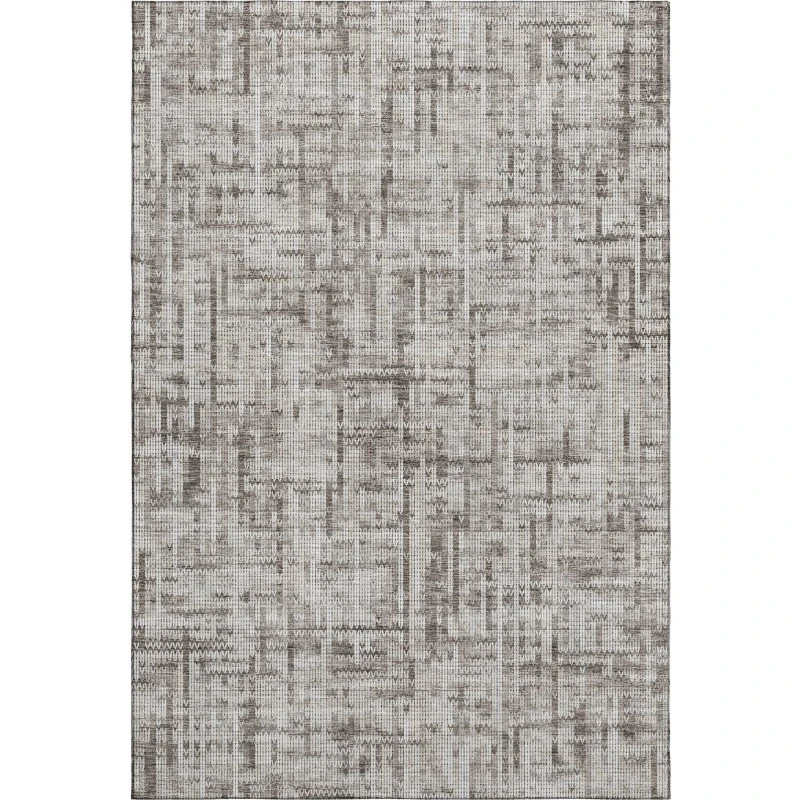 Addison Mayfield Brown AMF2130 - 8ft. Round Rug