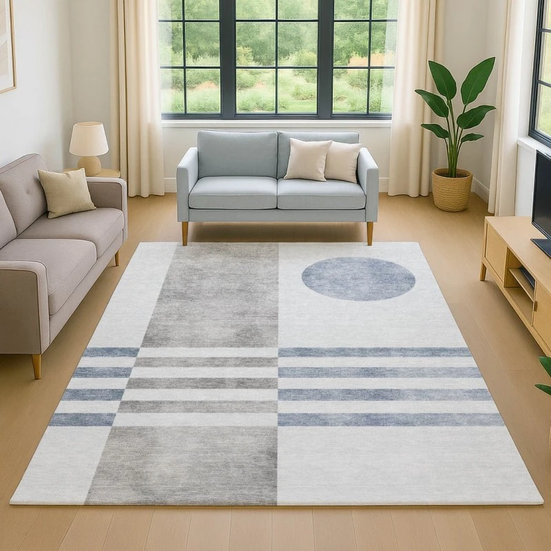 Addison Mayfield Blue AMF2131 2ft. 3in. x 7ft. 6in. Rect. Rug