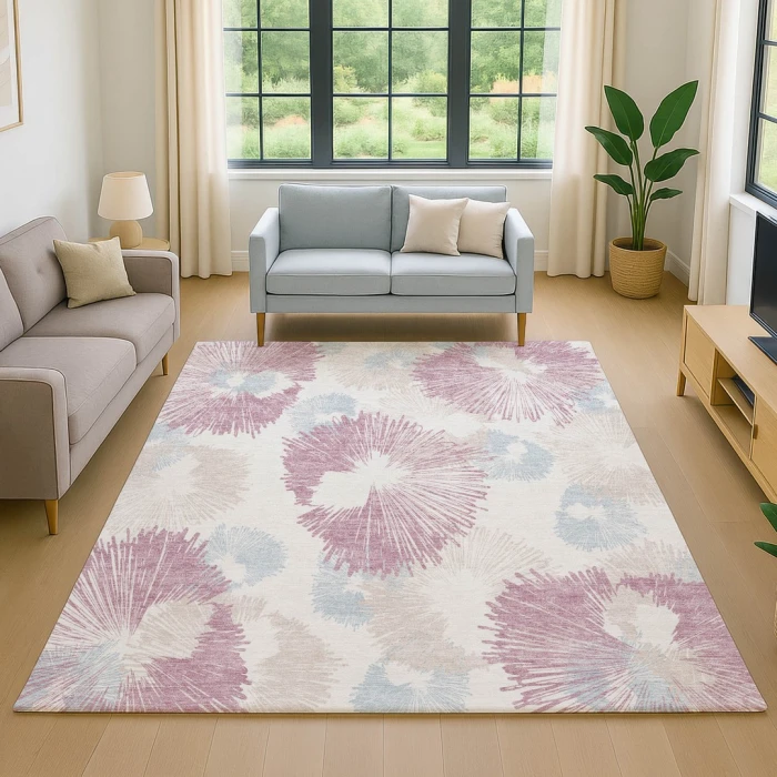 Addison Mayfield Pink AMF2132 2ft. 3in. x 7ft. 6in. Rect. Rug