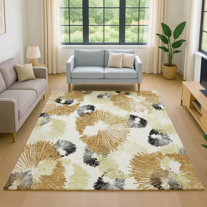 Addison Mayfield Orange AMF2132 5ft. x 7ft. 6in. Rect. Rug