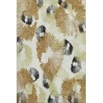 Addison Mayfield Orange AMF2132 - 8ft. Round Rug