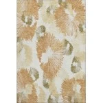 Addison Mayfield Orange AMF2132 - 8ft. Round Rug