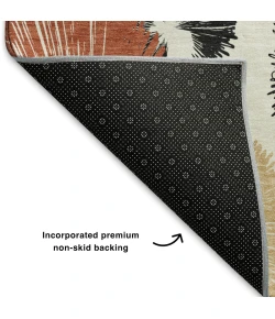 Addison Mayfield Orange AMF2132 9ft. x 12ft. Rect. Rug