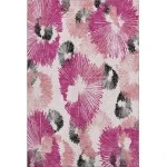Addison Mayfield Pink AMF2132 - 8ft. Round Rug