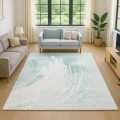 Addison Mayfield Teal AMF2133 - 8ft. Round Rug