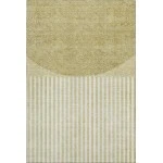 Addison Mayfield Gold AMF2134 - 8ft. Round Rug