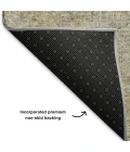 Addison Mayfield Brown AMF2136 - 8ft. Round Rug