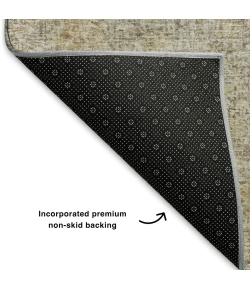 Addison Mayfield Brown AMF2136 - 8ft. Round Rug