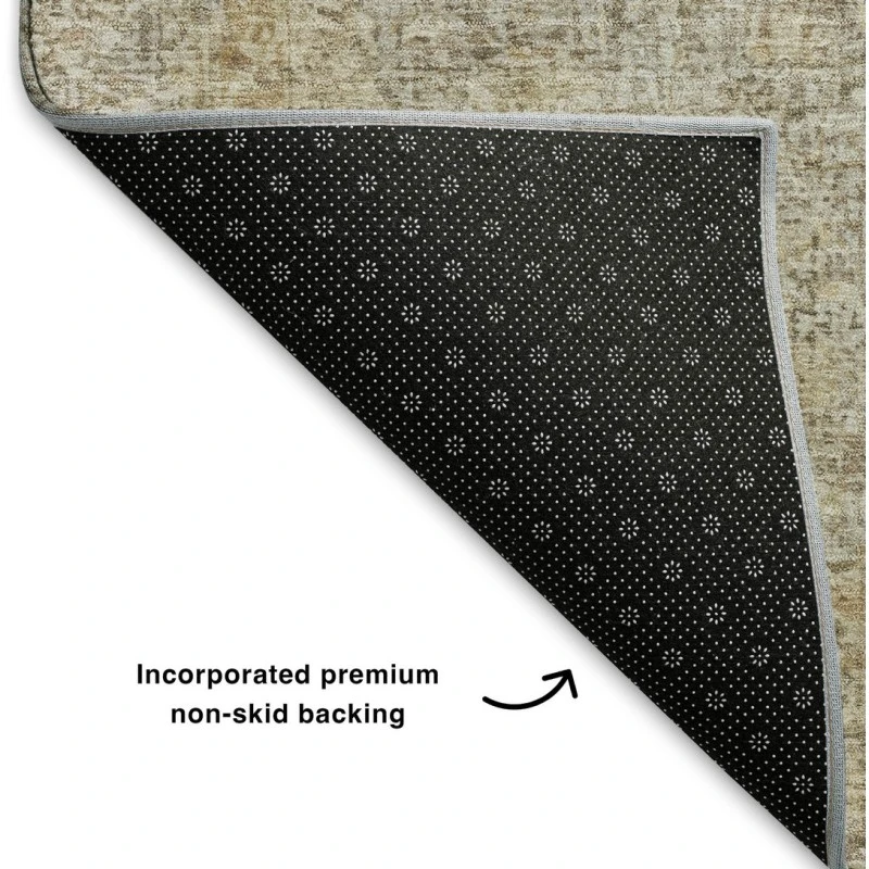 Addison Mayfield Brown AMF2136 - 8ft. Round Rug