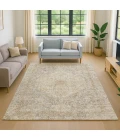 Addison Mayfield Brown AMF2136 - 8ft. Round Rug