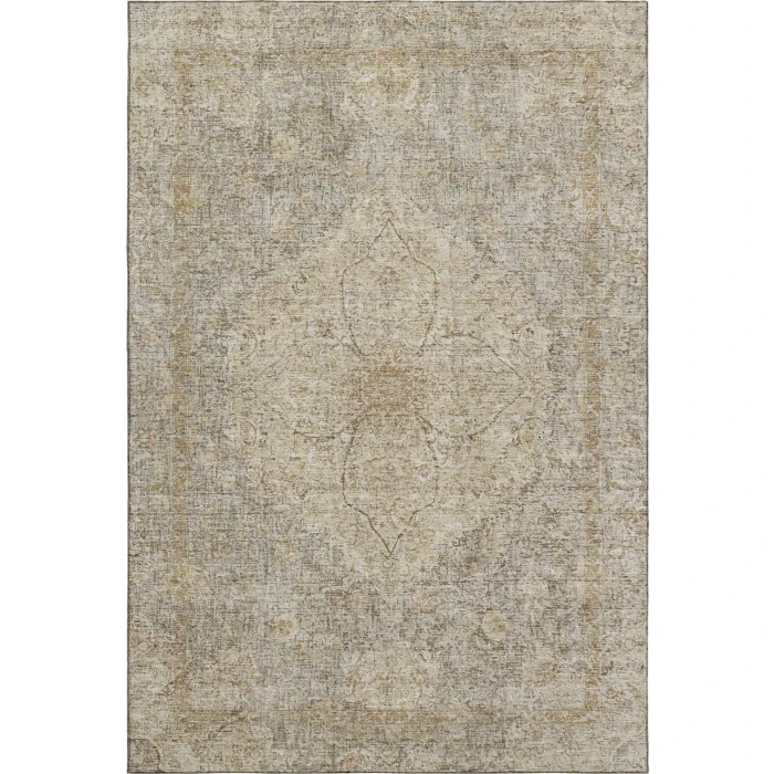 Addison Mayfield Brown AMF2136 - 8ft. Round Rug