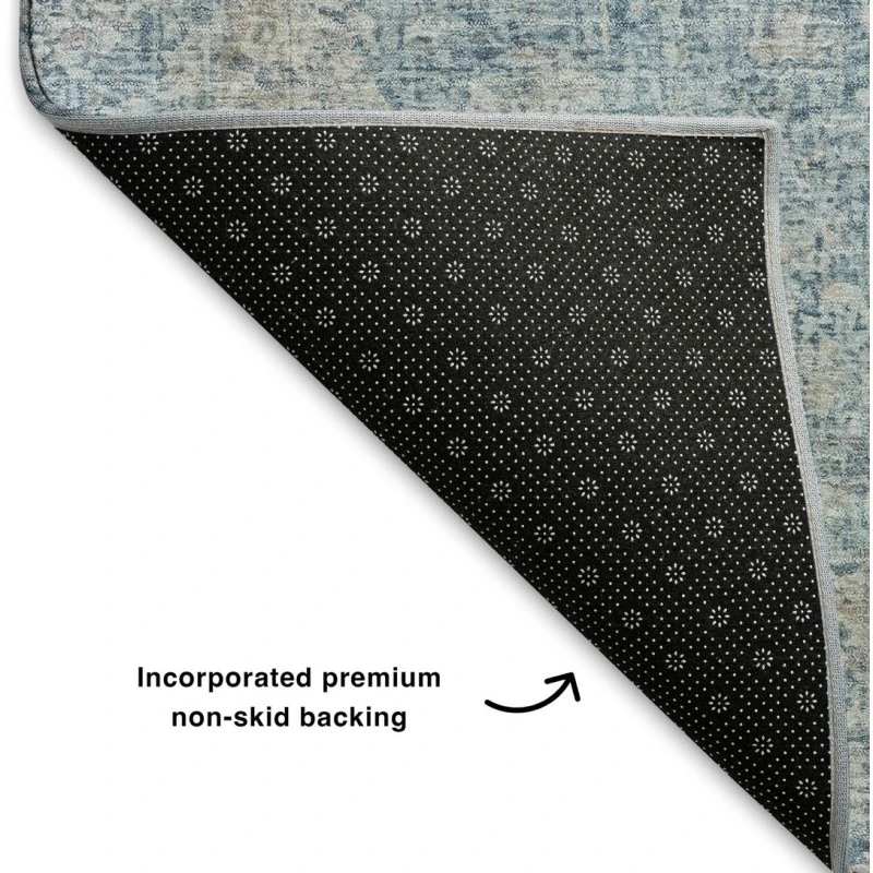 Addison Mayfield Blue AMF2136 - 8ft. Round Rug