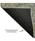 Addison Mayfield Gray AMF2136 - 8ft. Round Rug