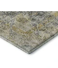 Addison Mayfield Gray AMF2136 - 8ft. Round Rug