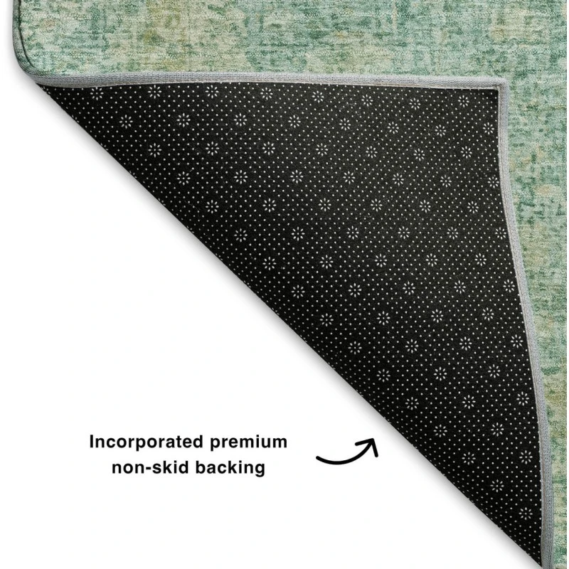 Addison Mayfield Teal AMF2136 - 8ft. Round Rug