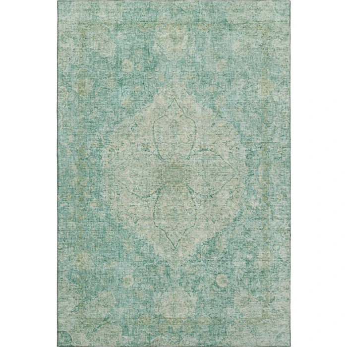 Addison Mayfield Teal AMF2136 5ft. x 7ft. 6in. Rect. Rug