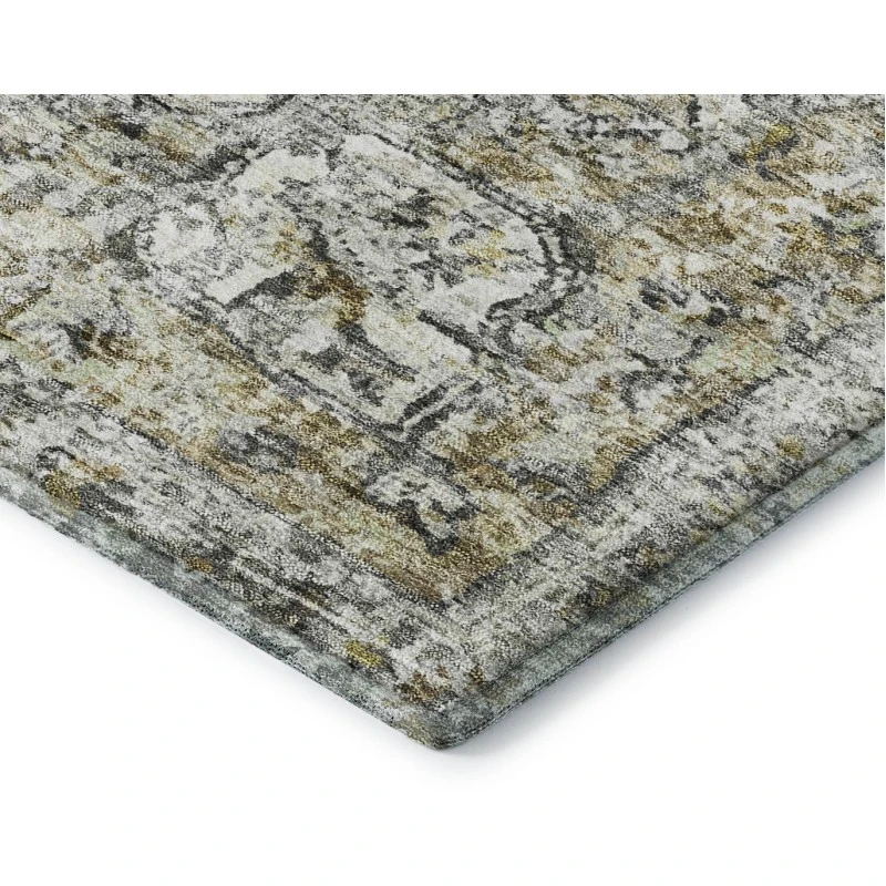 Addison Mayfield Brown AMF2138 - 8ft. Round Rug
