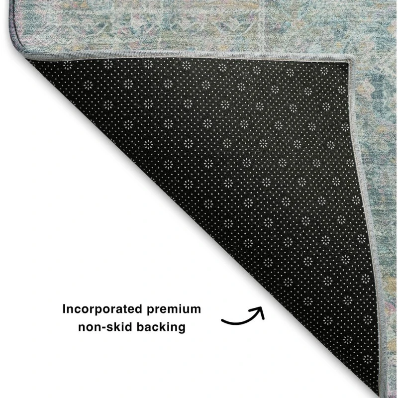 Addison Mayfield Blue AMF2140 - 8ft. Round Rug