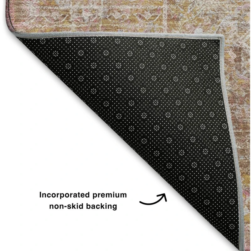Addison Mayfield Pink AMF2140 - 8ft. Round Rug