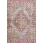 Addison Mayfield Pink AMF2140 - 8ft. Round Rug