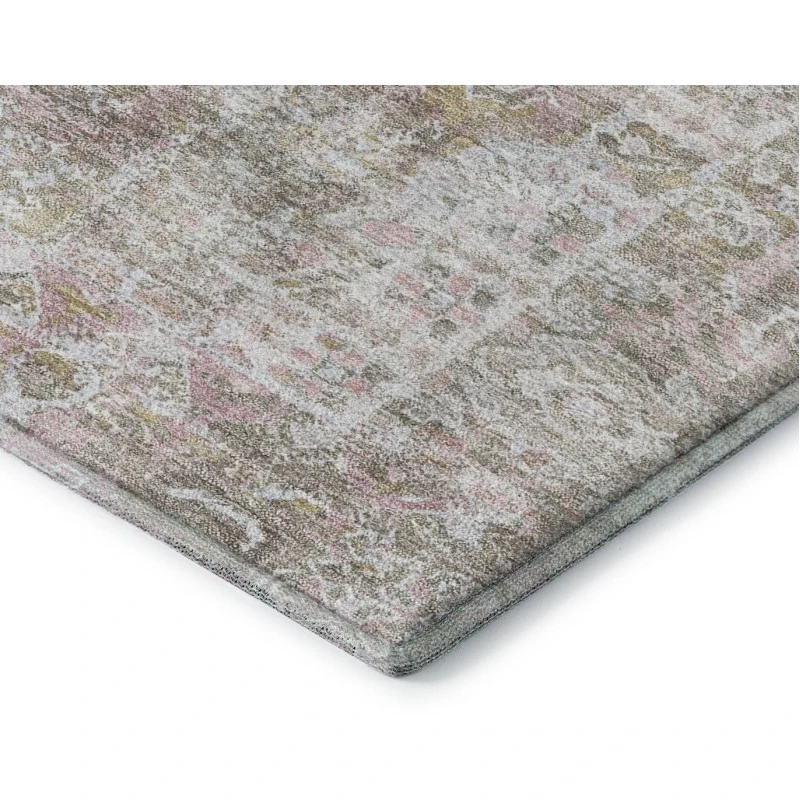 Addison Mayfield Brown AMF2140 - 8ft. Round Rug