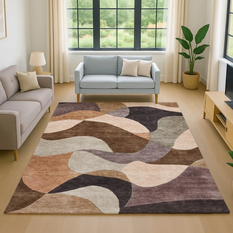 Addison Mayfield Brown AMF2141 2ft. 3in. x 7ft. 6in. Rect. Rug