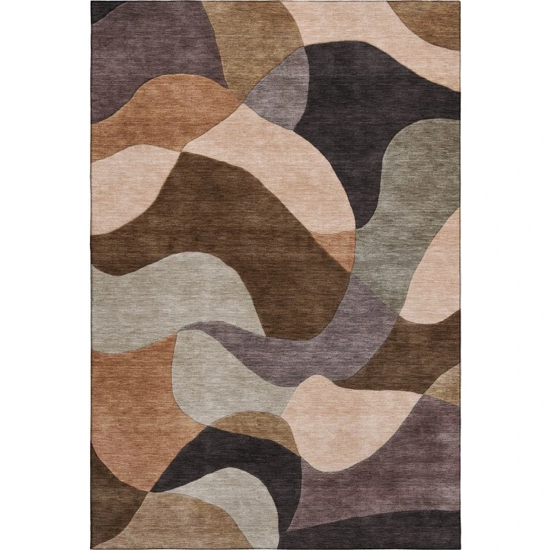 Addison Mayfield Brown AMF2141 2ft. 3in. x 7ft. 6in. Rect. Rug
