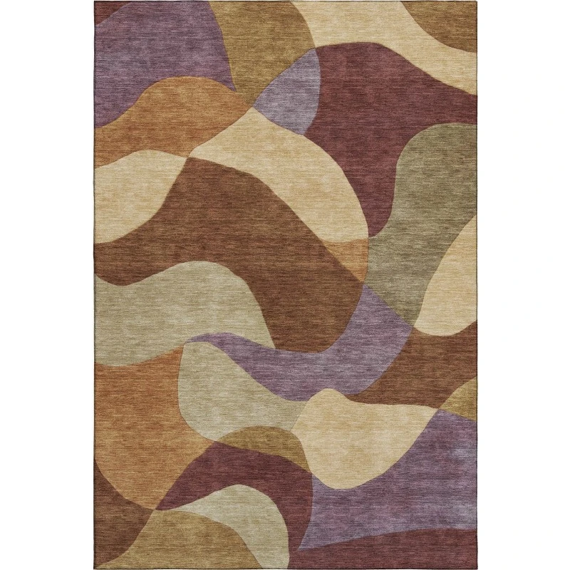 Addison Mayfield Orange AMF2141 5ft. x 7ft. 6in. Rect. Rug