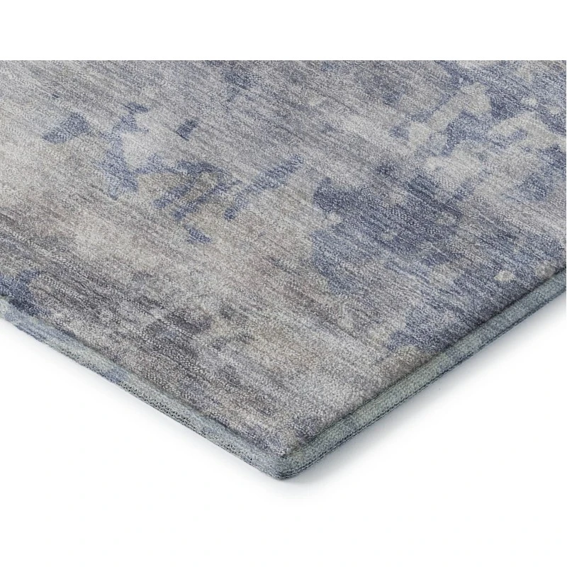 Addison Mayfield Blue AMF2142 - 8ft. Round Rug
