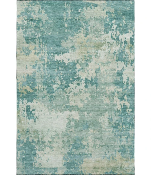 Addison Mayfield Teal AMF2142 8ft. x 10ft. Rect. Rug