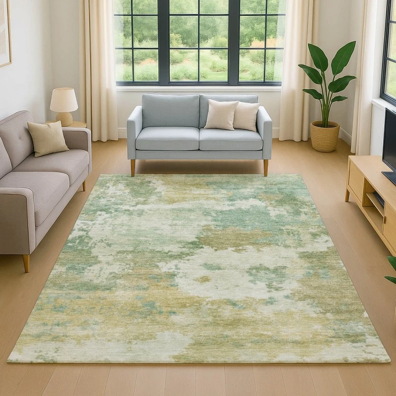 Addison Mayfield Green AMF2144 - 8ft. Round Rug