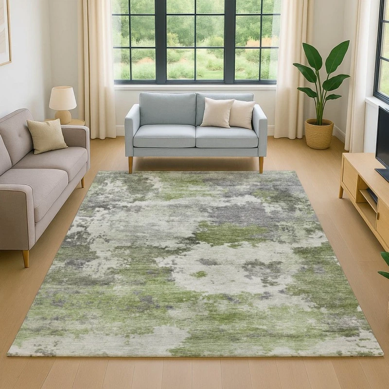 Addison Mayfield Green AMF2144 - 8ft. Round Rug